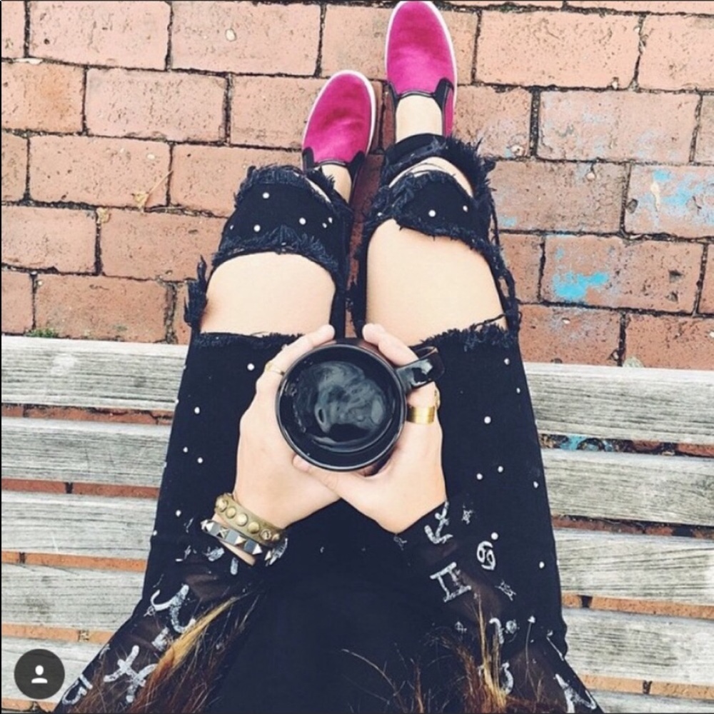 LF Carmar distressed rhinestone boyfriend jeans - Picture 4 of 8